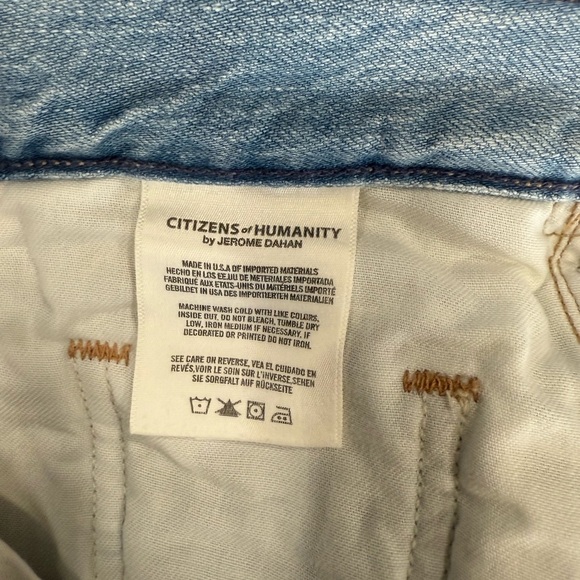 Men's Light Blue Distressed Jeans - Picture 8 of 8